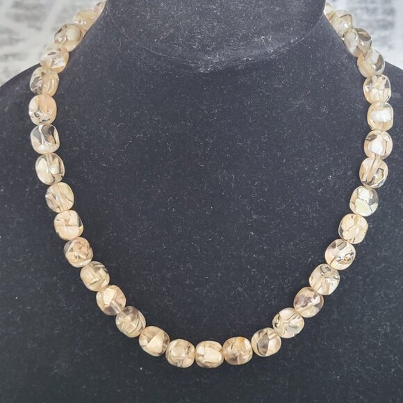 **Exclusive Offer: Dendritic Agate Necklace - Spiritual Connection and Abundance - Picture 12 of 13